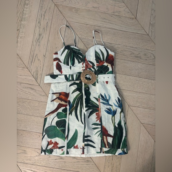 FARM Rio Dresses & Skirts - NWT Farm Rio Midnight Macaw Fiesta mini dress